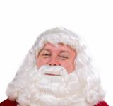 Set barbe et perruque Père Noël Laponie luxe