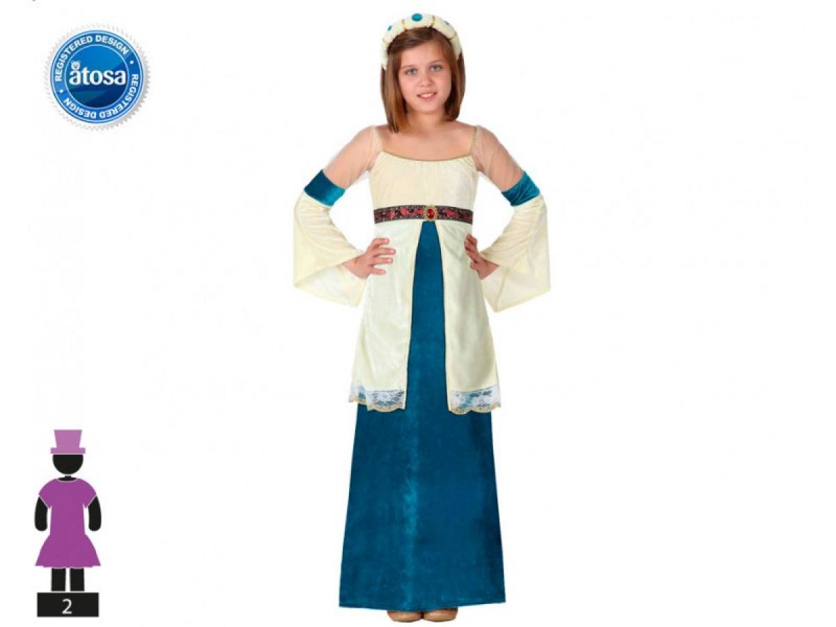 Dame du moyen-âge 5/6 ans