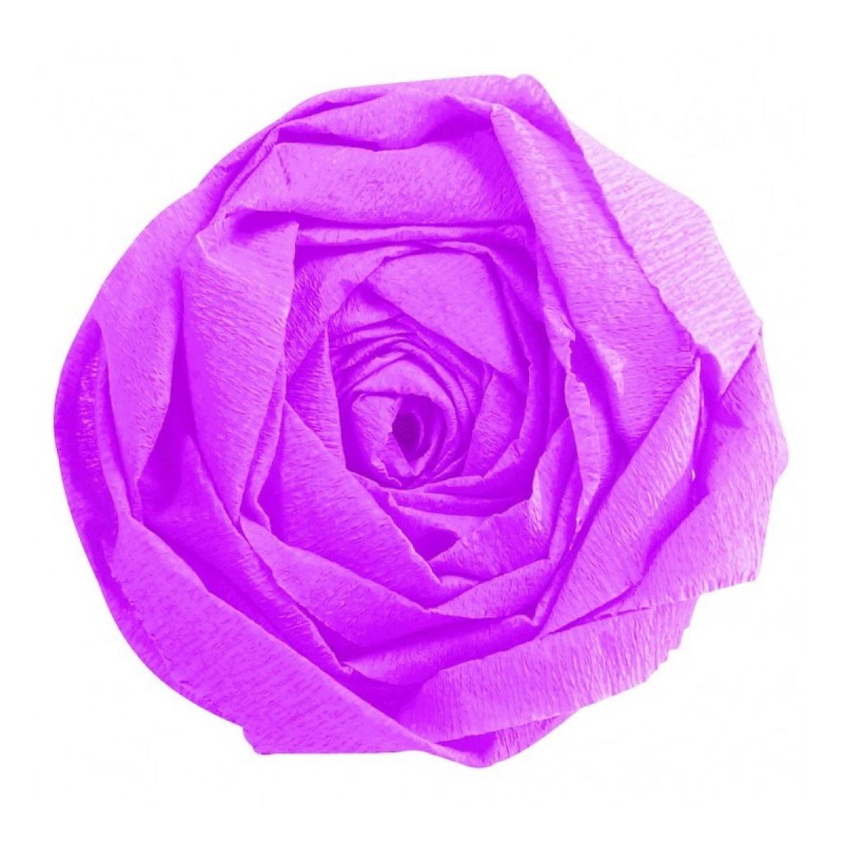 10 feuilles de papier crépon n°10 (mauve) crêpé à 60%