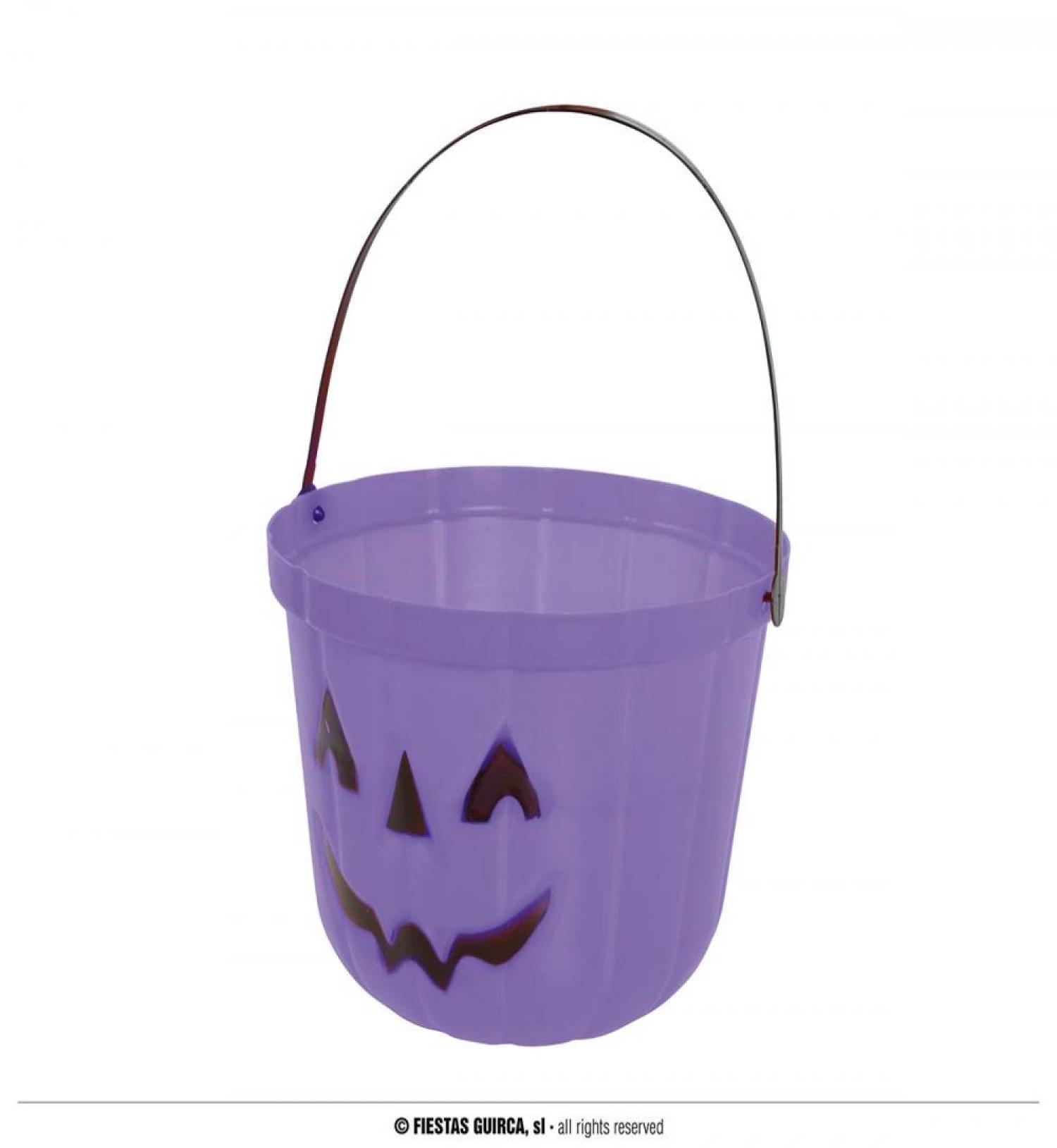 Seau citrouille violet