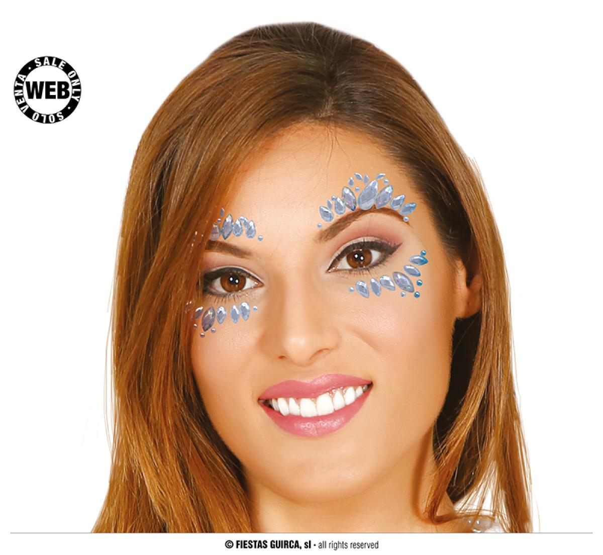 Strass bijoux pour visage