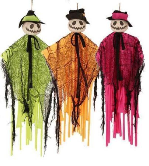 Citrouille à suspendre 60 cm