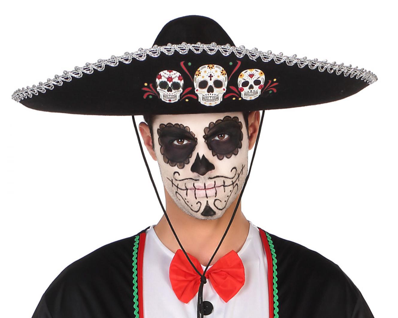 Sombrero mexicain noir adulte