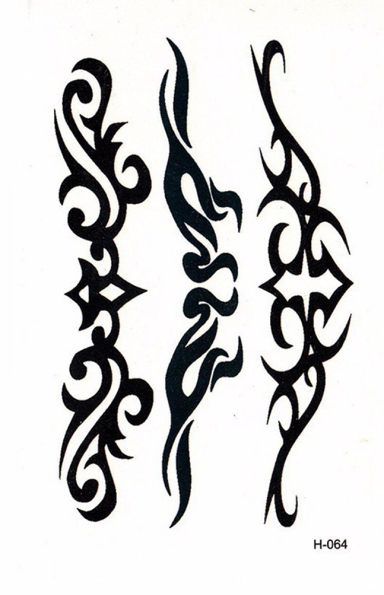 Tatouage temporaire tribal