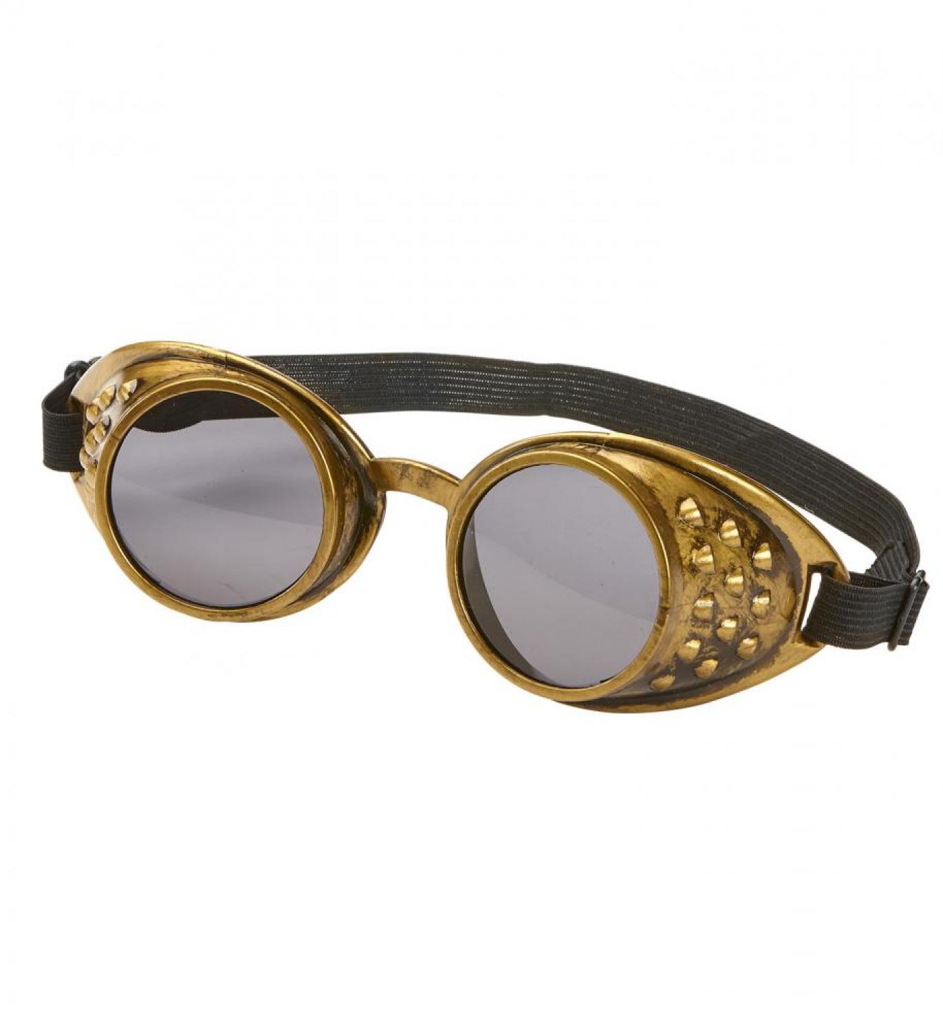 Lunettes Steampunk bronze (N01)