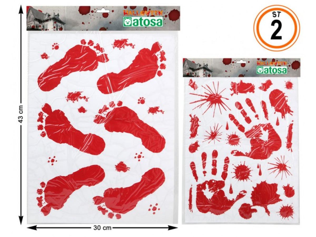 Décorations à coller pieds ou mains