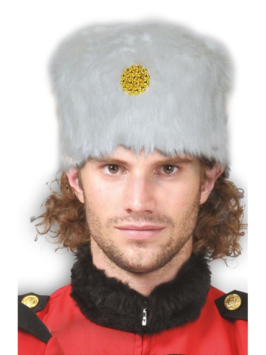Toque russe blanche
