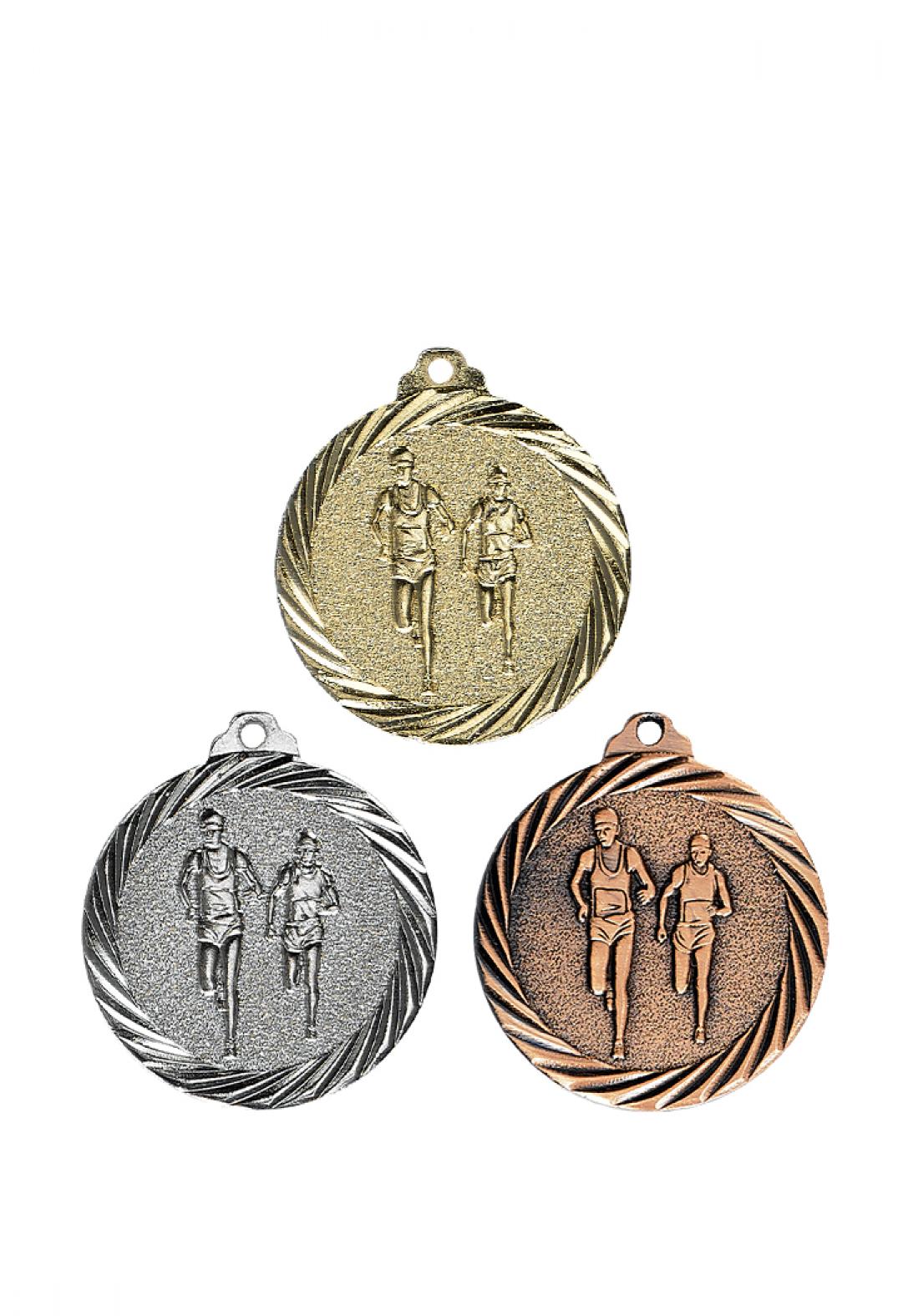 Lot 100 médailles frappées récompense sportive 32mm livrées