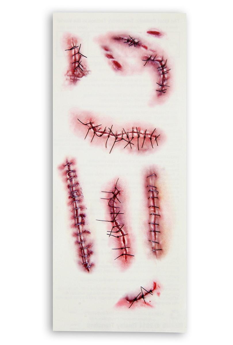 10 Tatouages points de suture