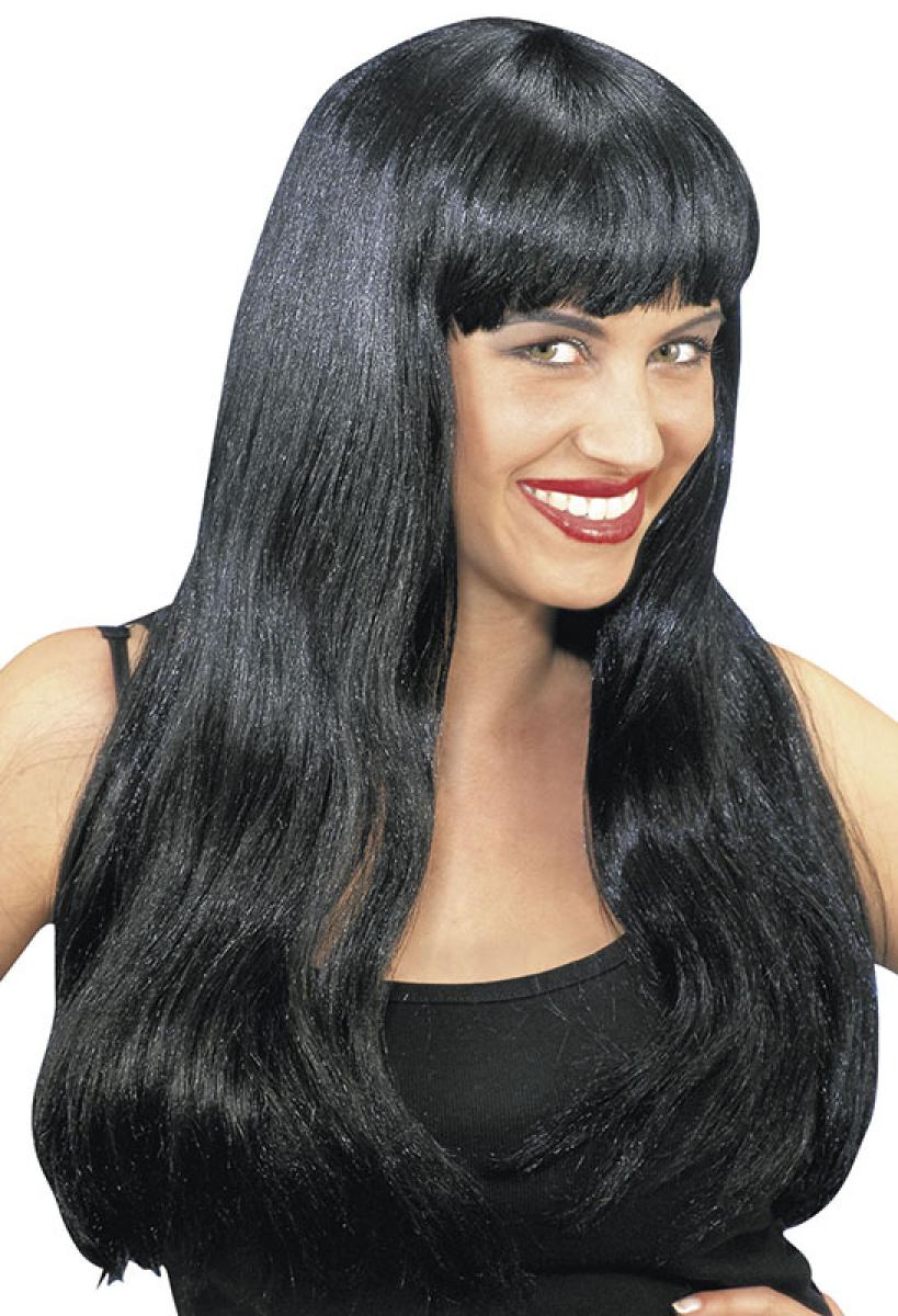 Perruque fashion noire