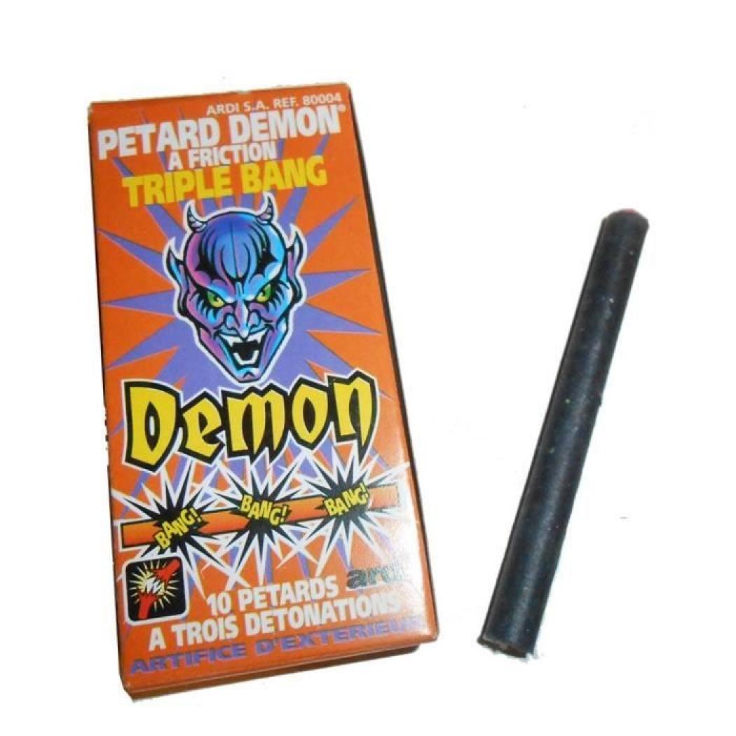4 paquets de 10 pétards Demon Effaroucheur