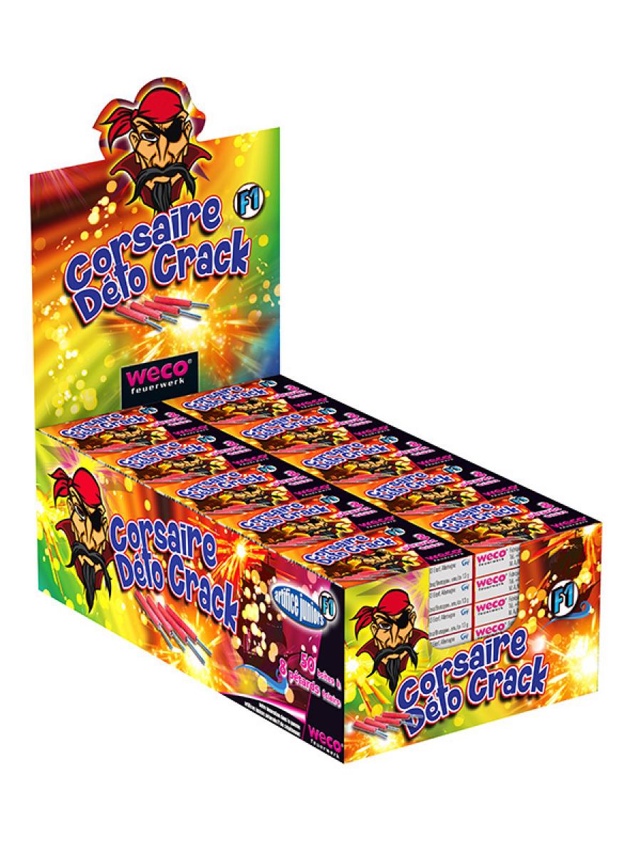 5 Paquets de 8 Corsaire déto crack