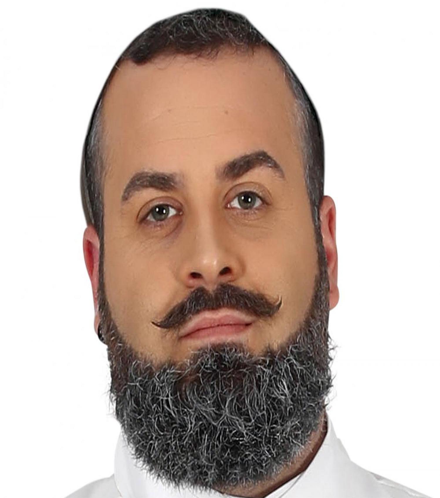 Pape Catholique blanc taille XL