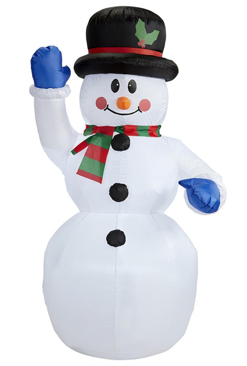 Bonhomme de Neige gonflable lumineux 150 cm