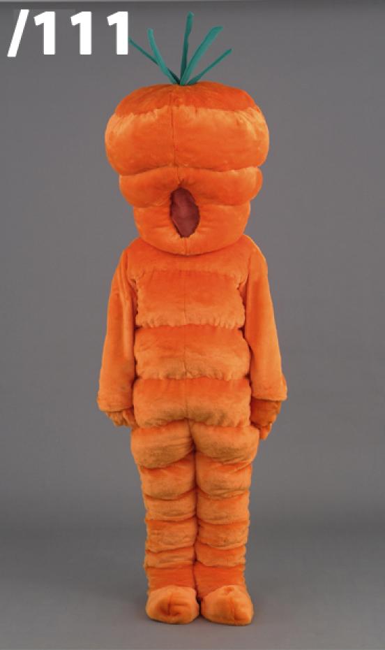 Mascottes : fruits et légumes (7 au choix)