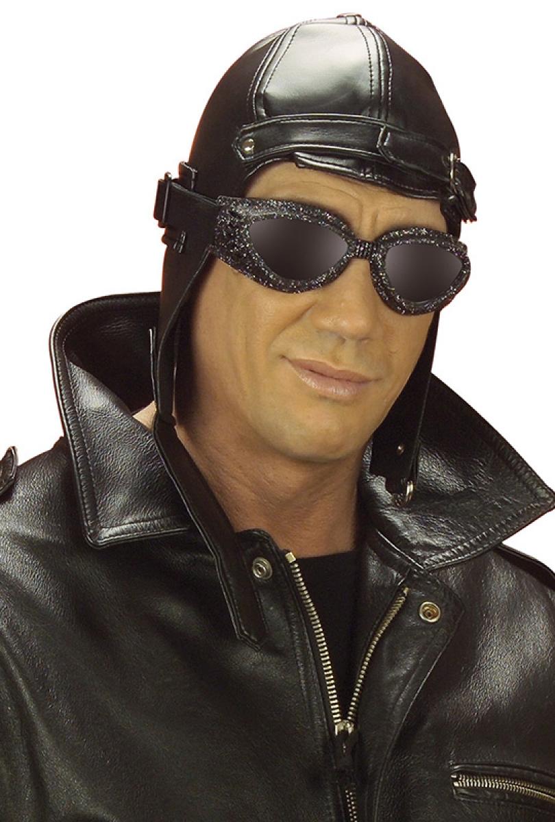Coiffe aviateur pilote cuir 14/18