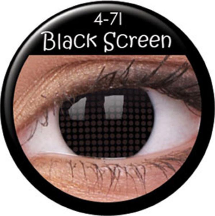 Lentilles cosmétiques BLACK SCREEN hebdomadaires