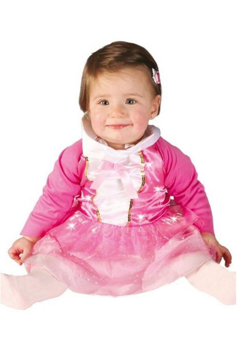 Princesse rose taille 1/2 ans