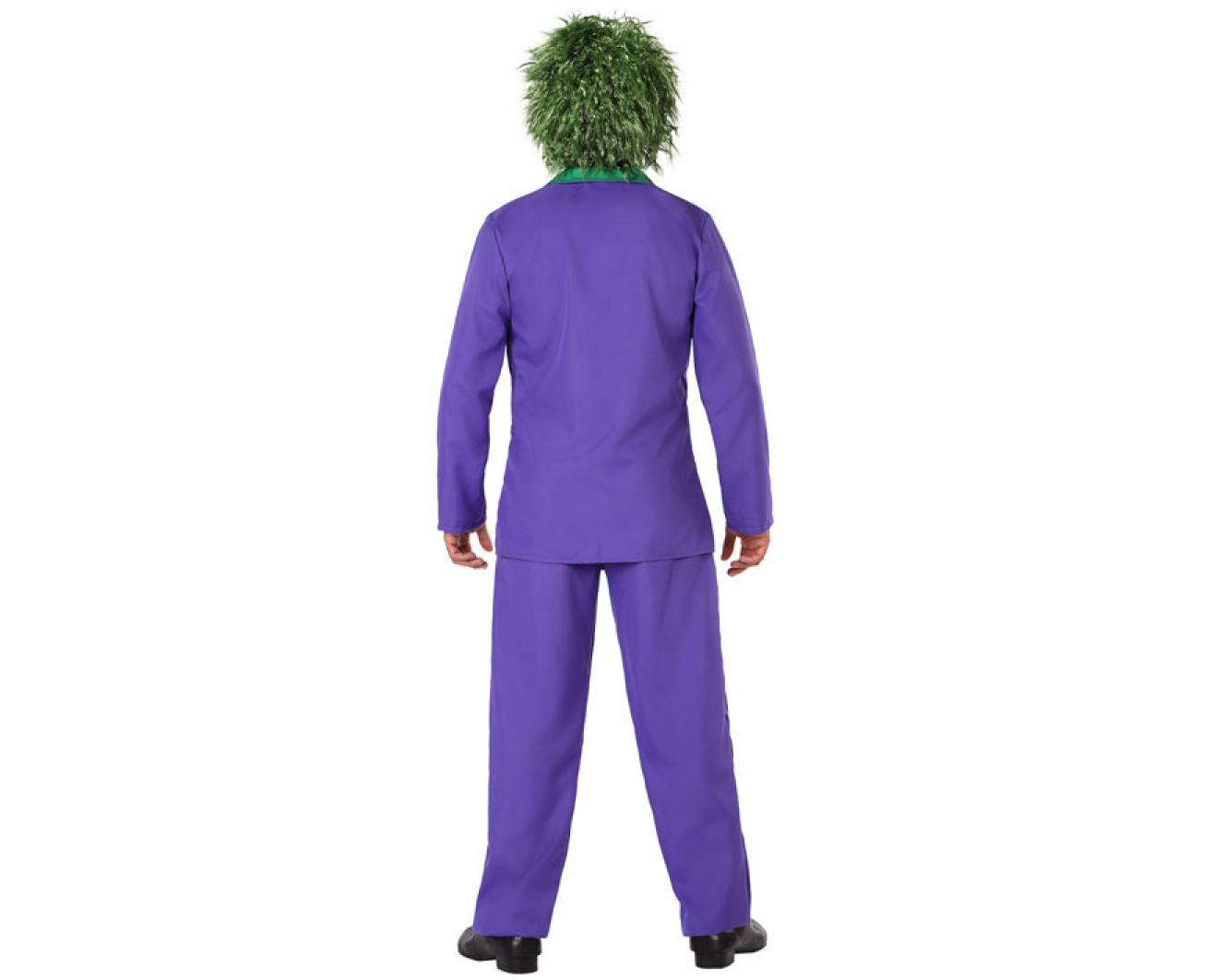Joker bouffon assassin violet taille M/L