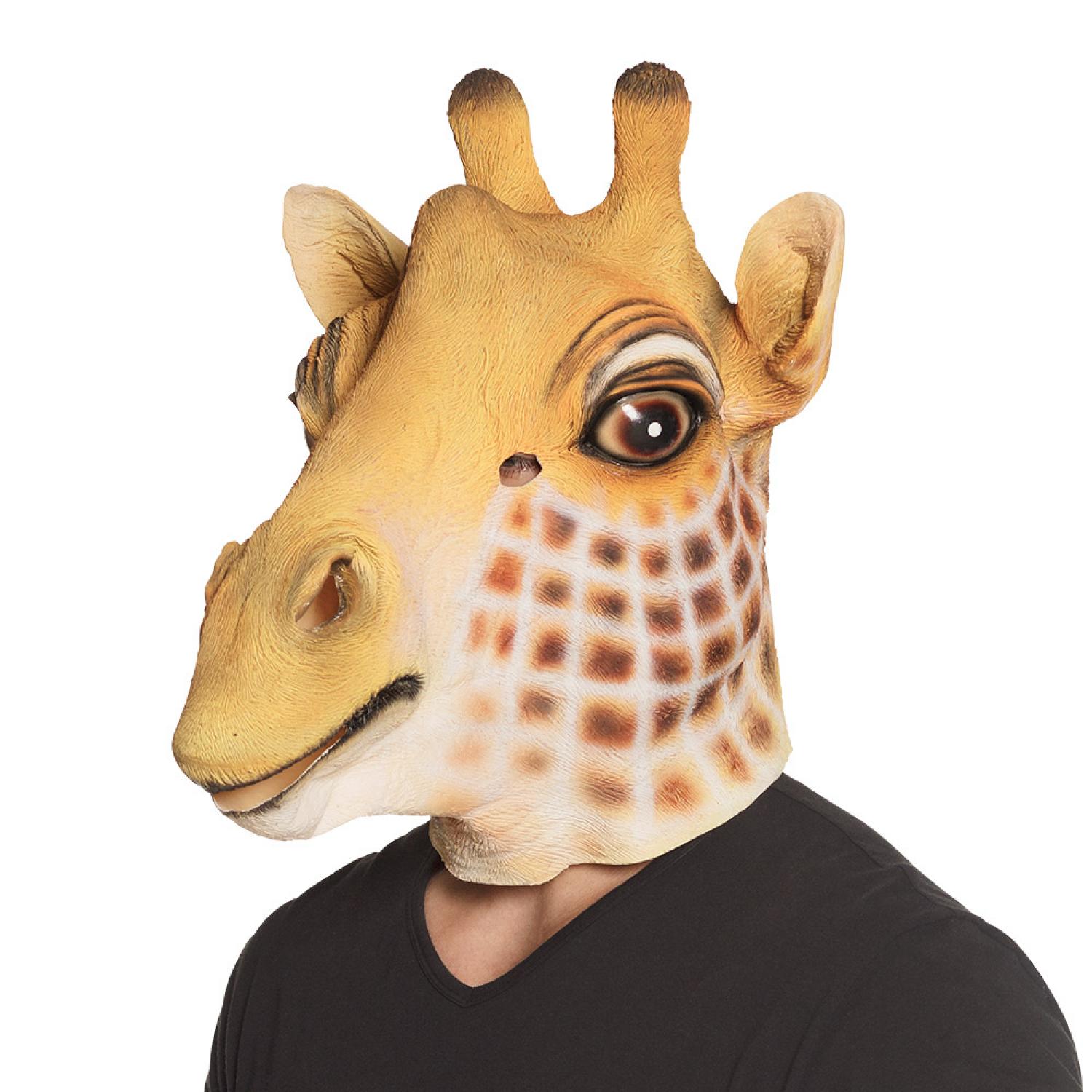 Masque latex Girafe intégral