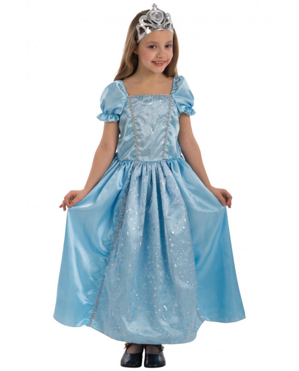 Robe de princesse bleue taille 5/7 ans