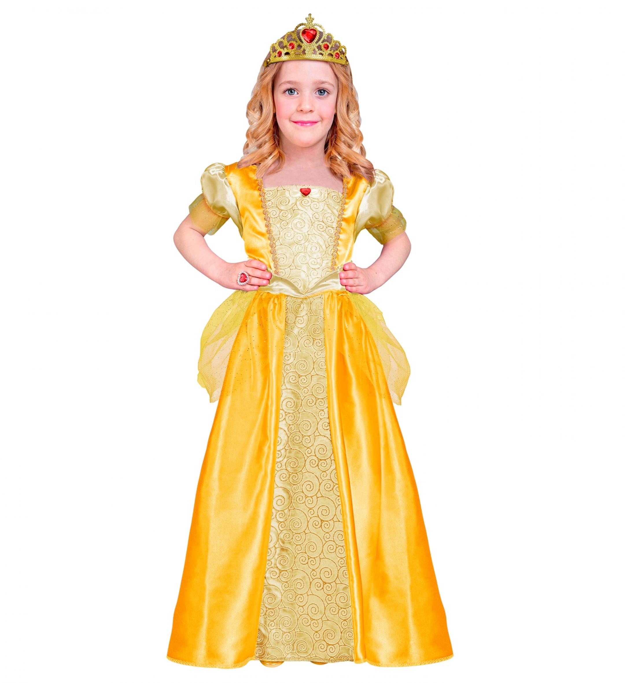 Robe jaune la Belle taille 2/3 ans