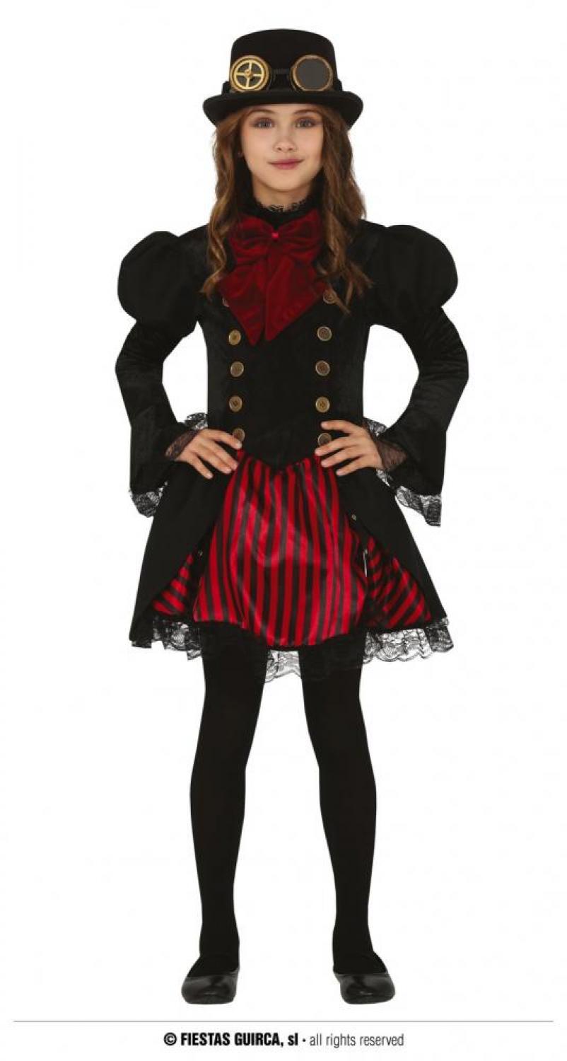 Gothique steampunk fille taille 7/9 ans