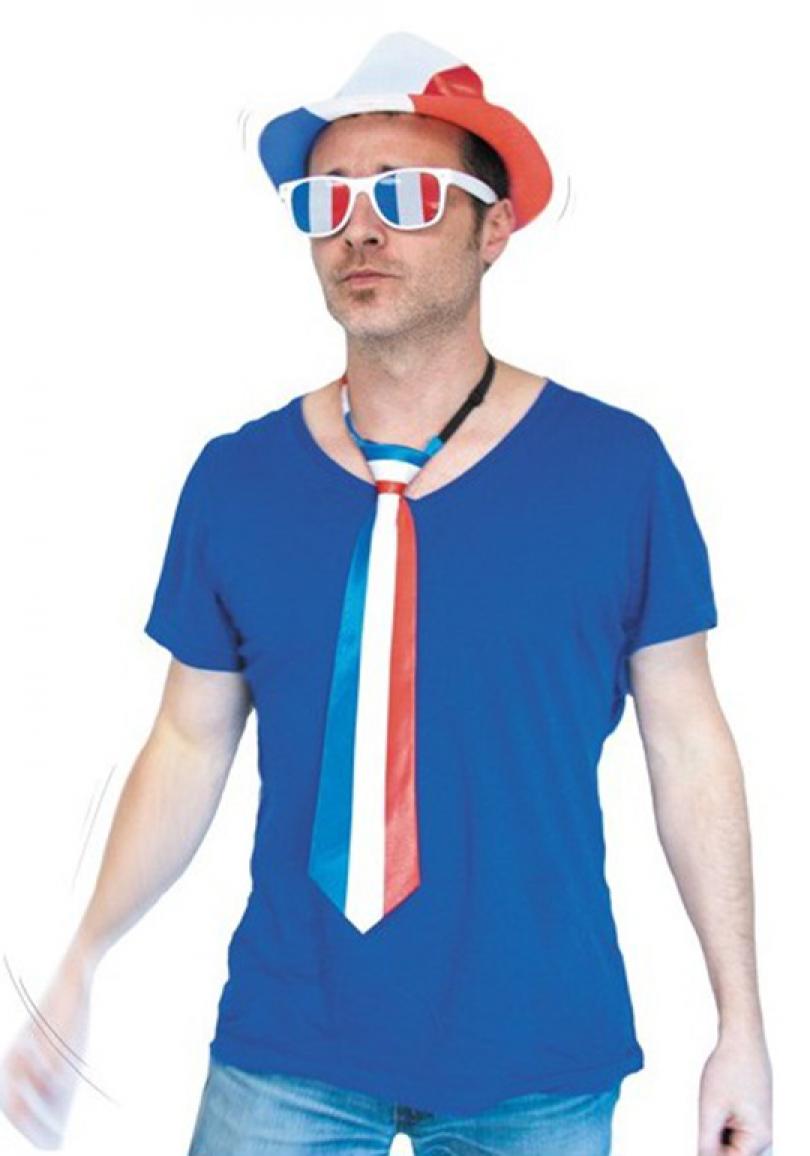 Cravate supporter France