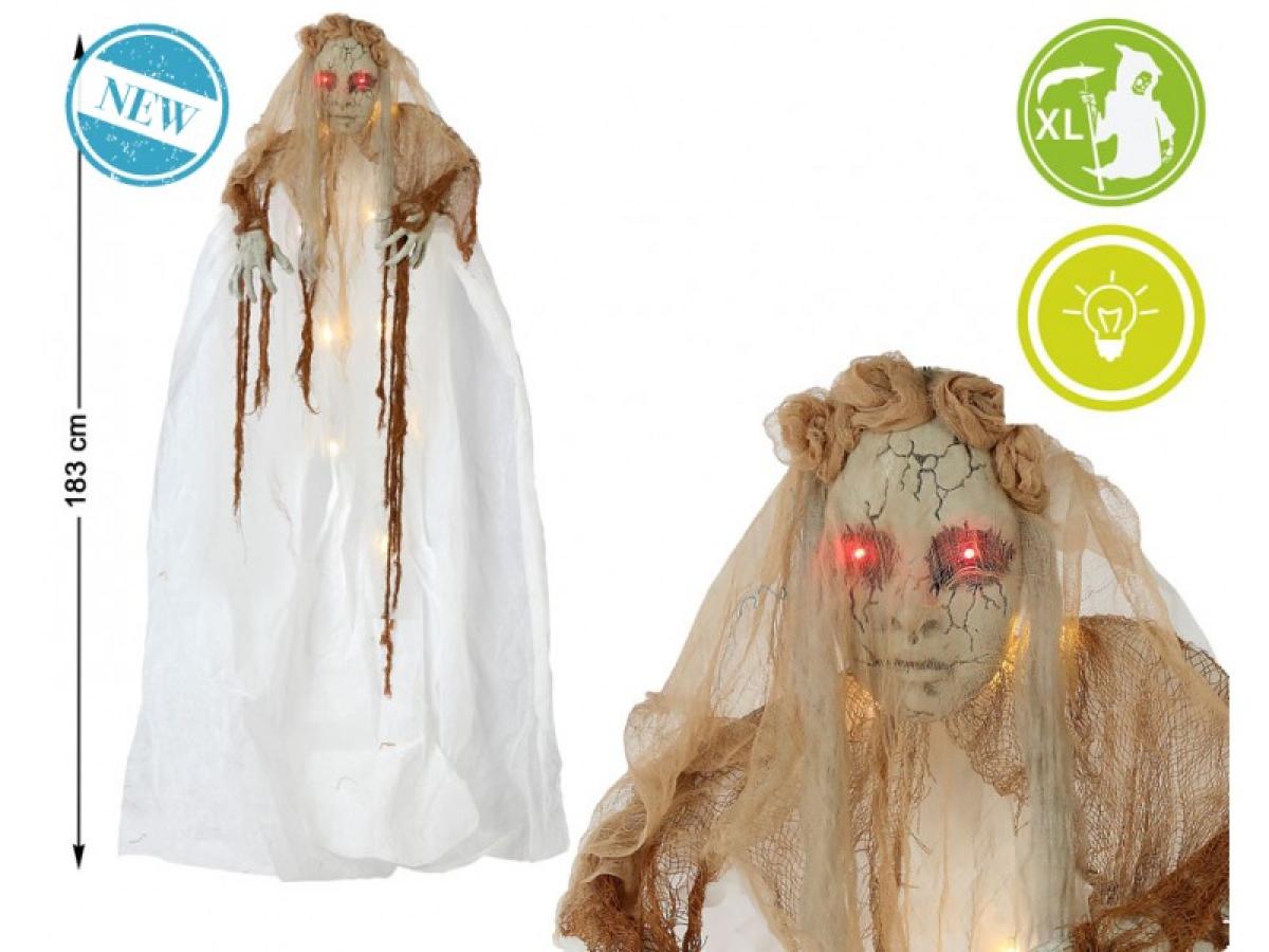 Décoration suspendue mariée lumineuse