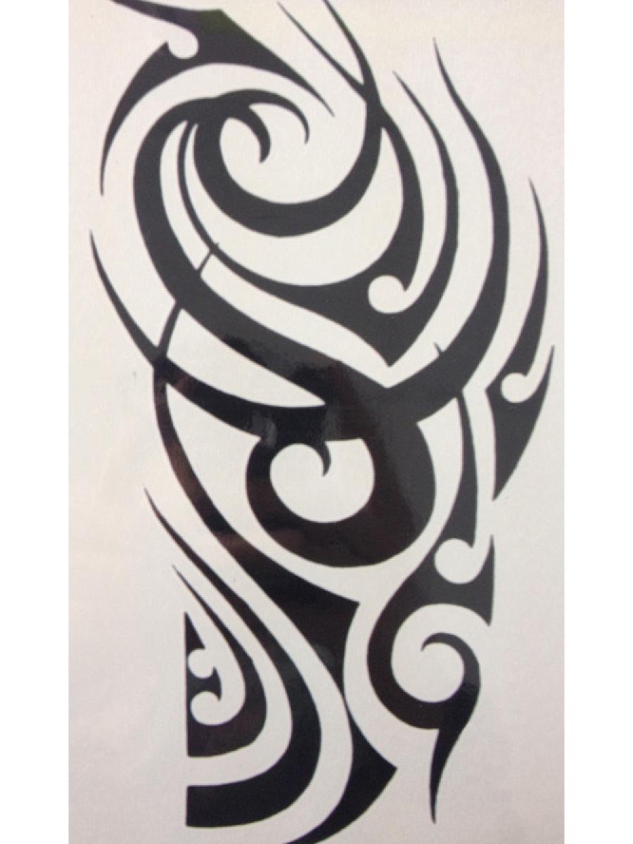 Tatouage temporaire gros tribal