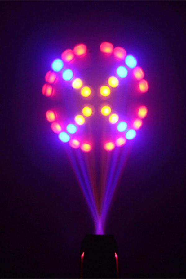 Effets de lumière moon flower a led