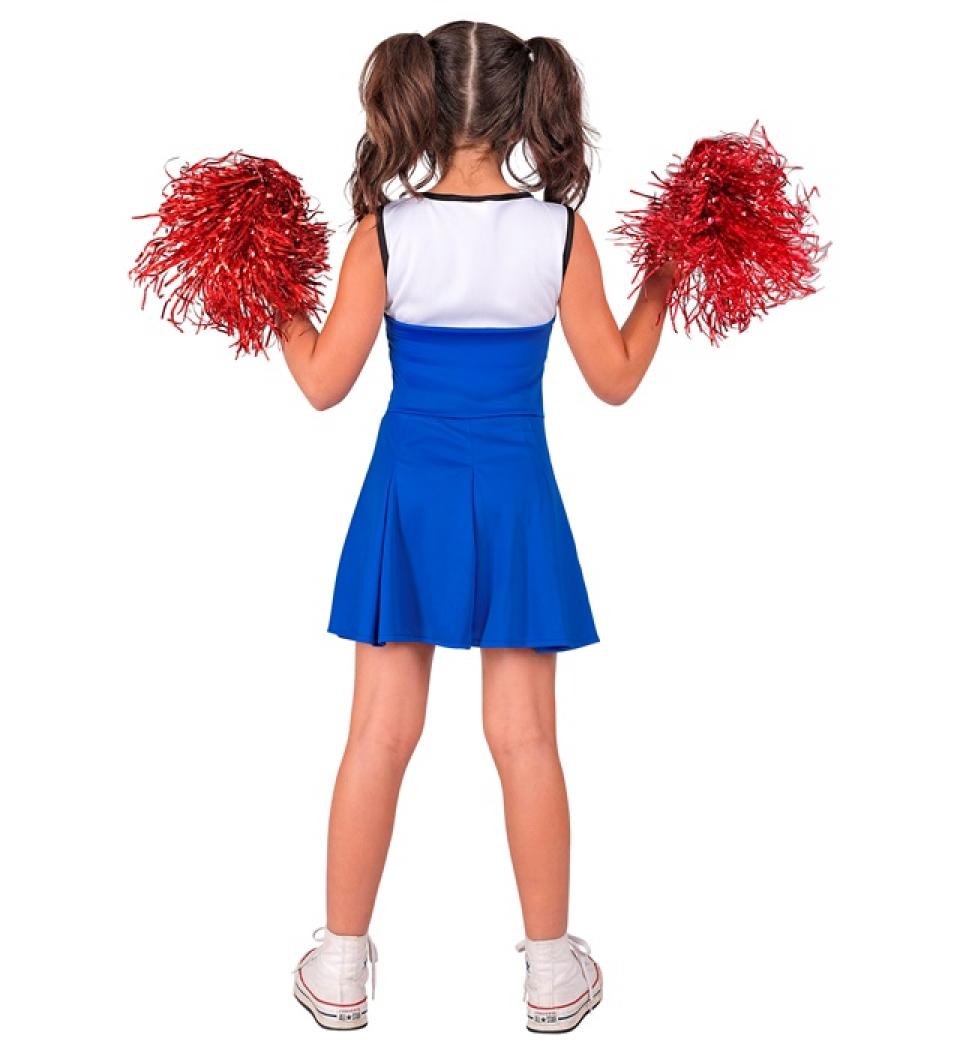 Cheerleader fille bleue taille 8/10 ans