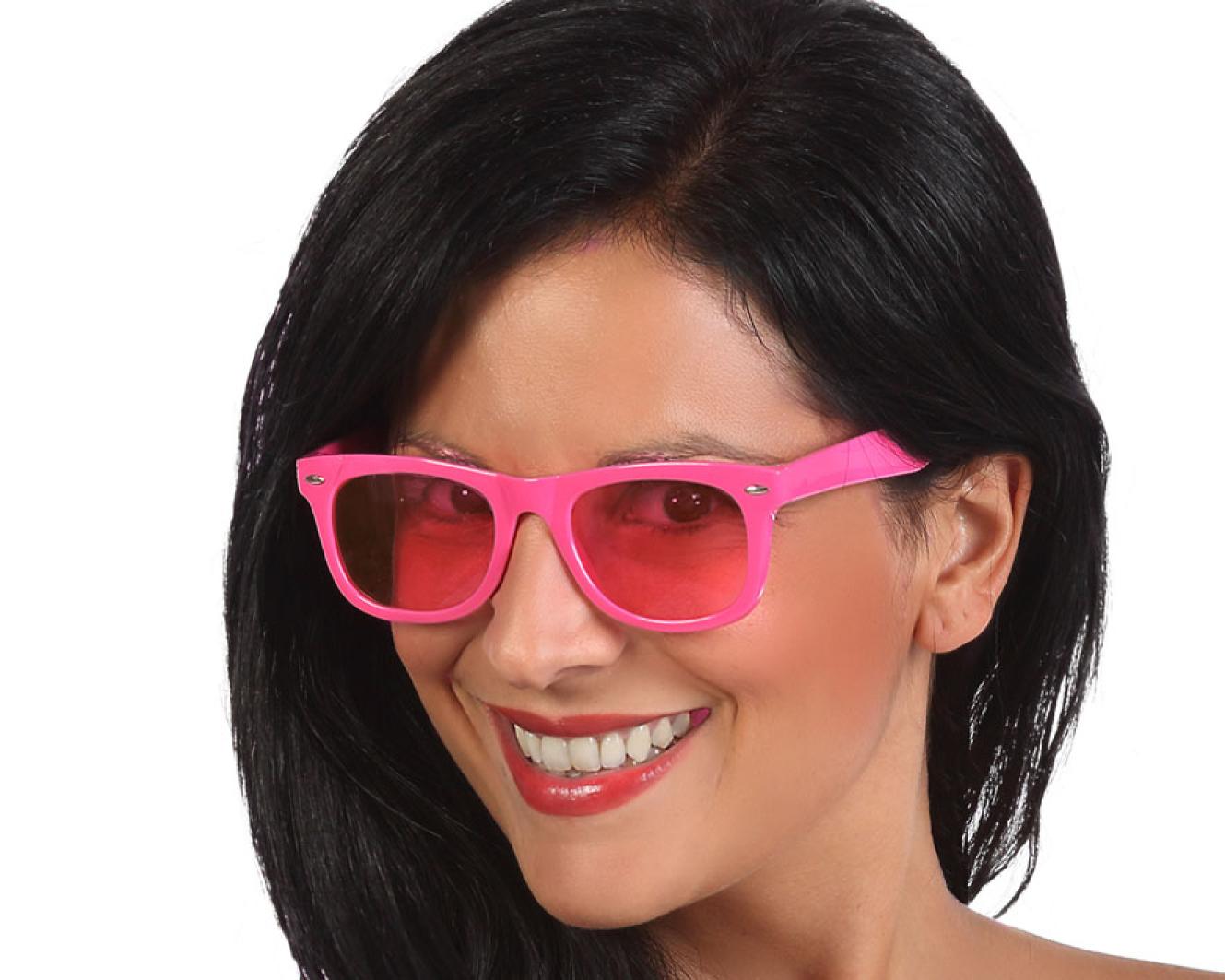 Lunettes Rose Fluo (N37)
