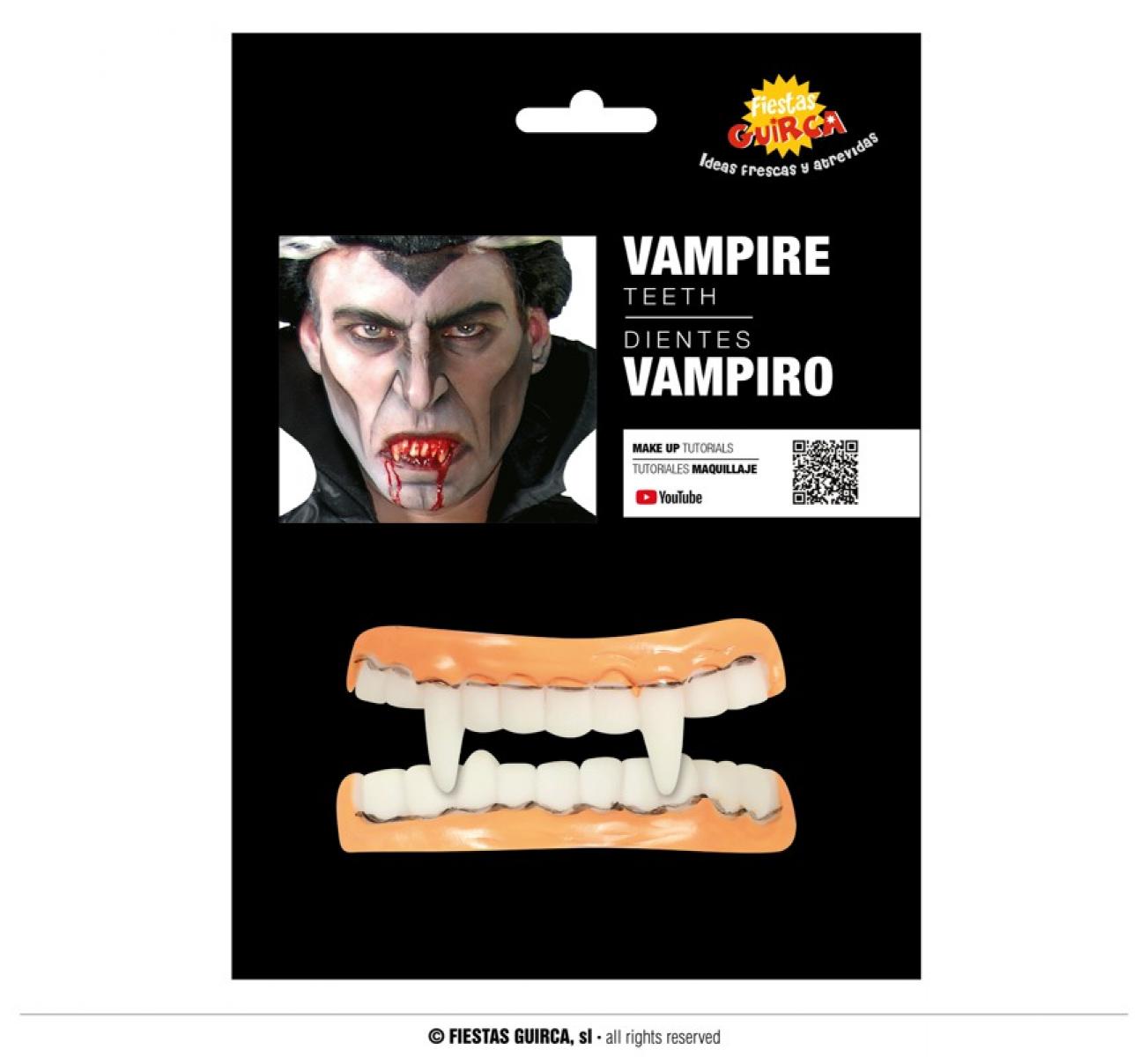 Dentier complet vampire adulte