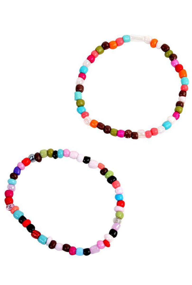 2 bracelets perles (E2-6)