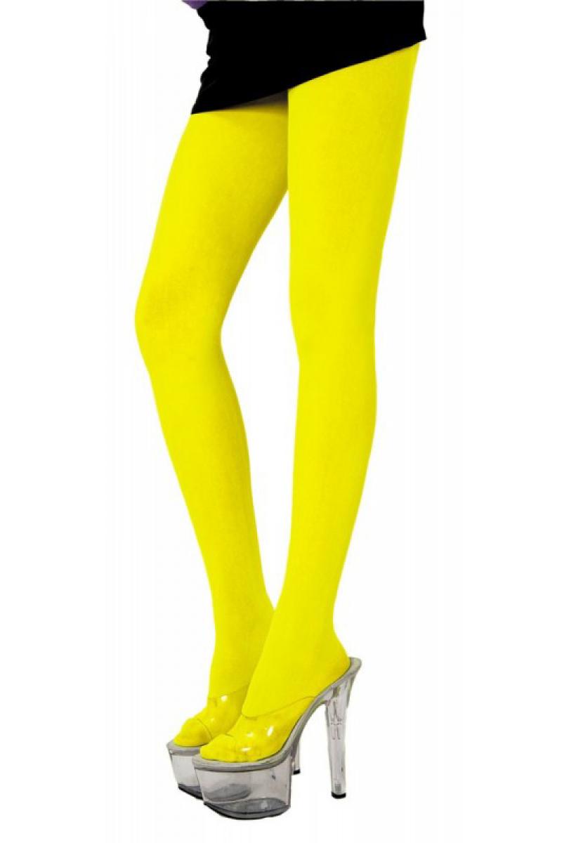 Collants jaune