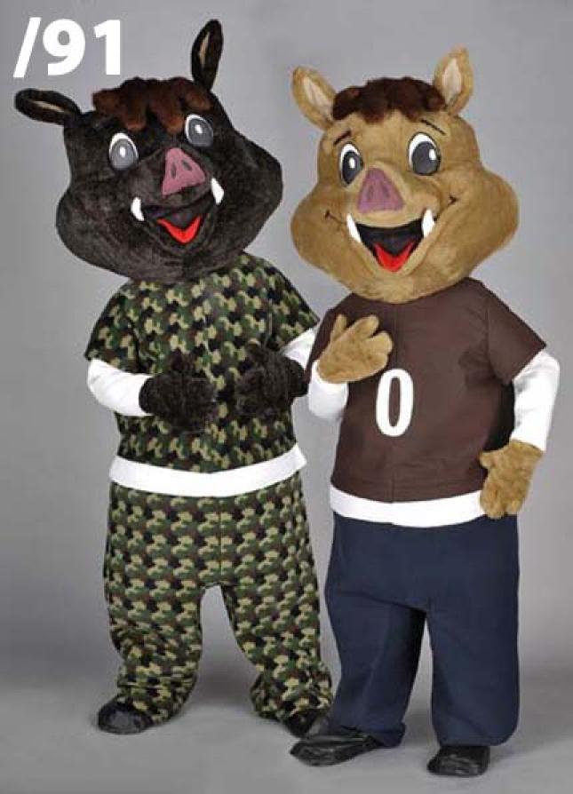 Mascottes : animaux de la forêt (12 au choix)