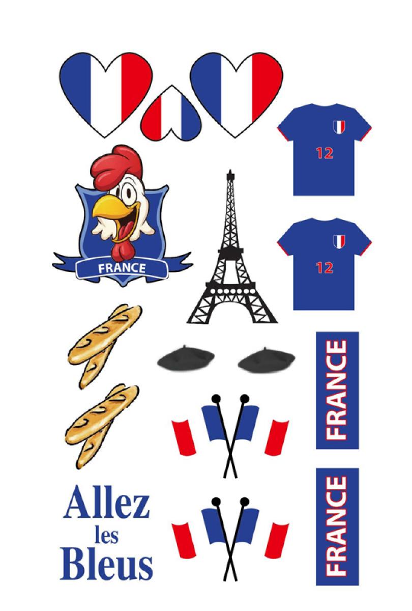 Tatoos supporter France