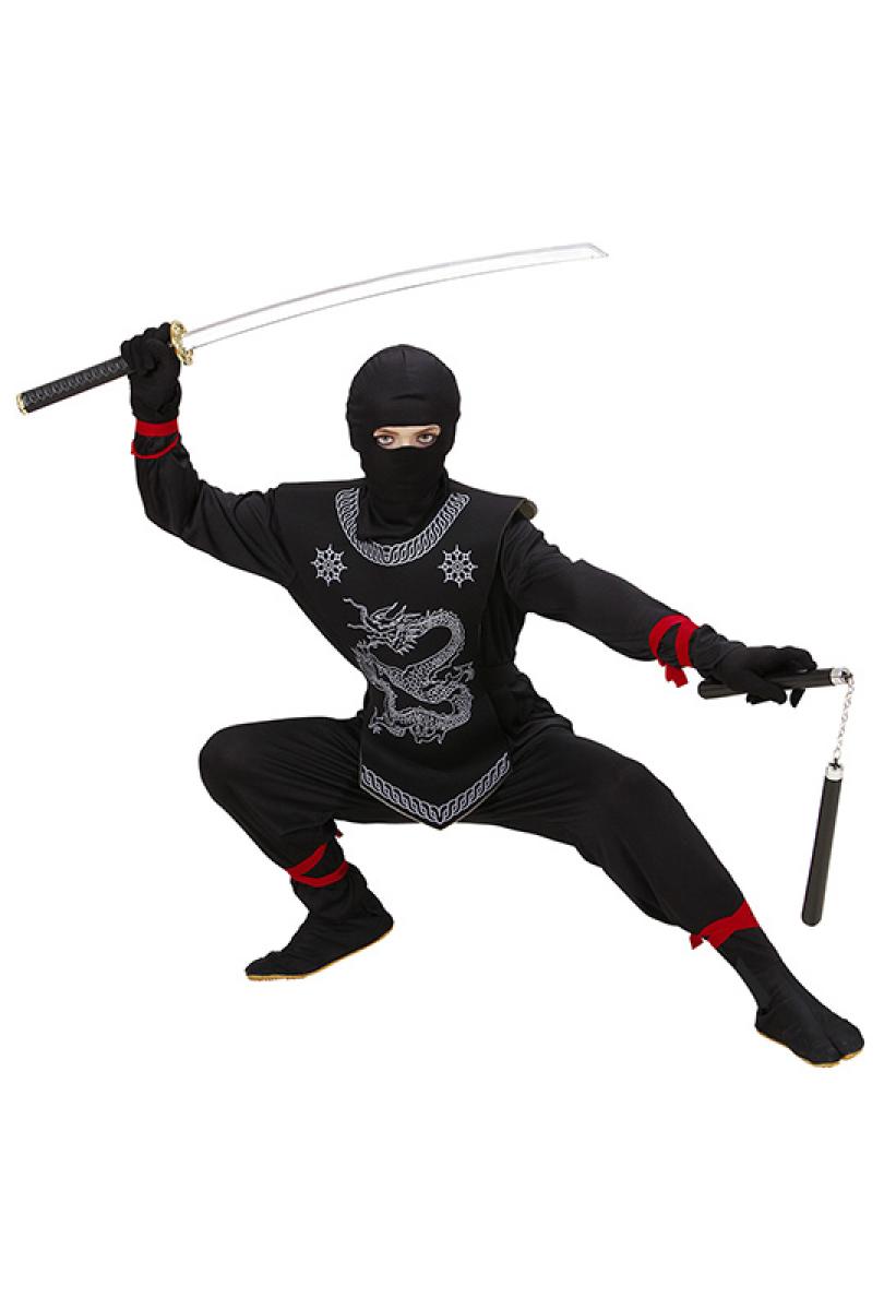 Ninja noir du dragon 5/7 ans
