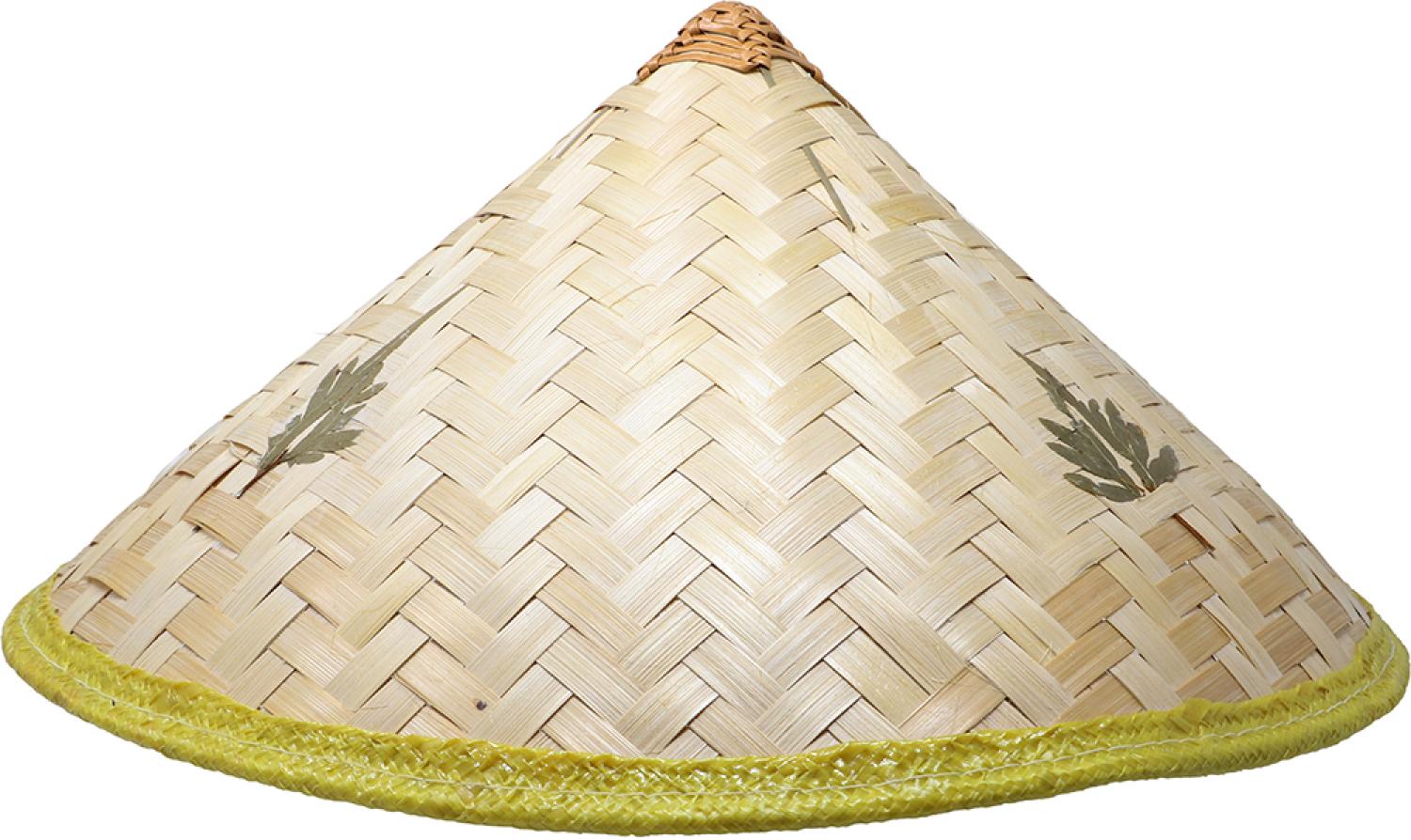 Chapeau vietnamien en bambou