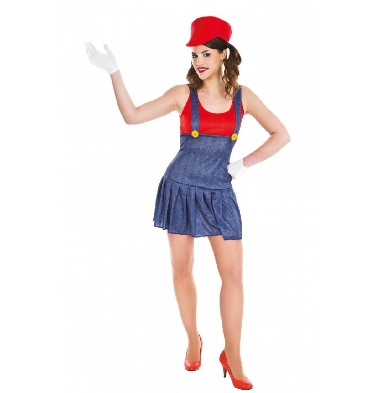 Miss plombier rouge taille S