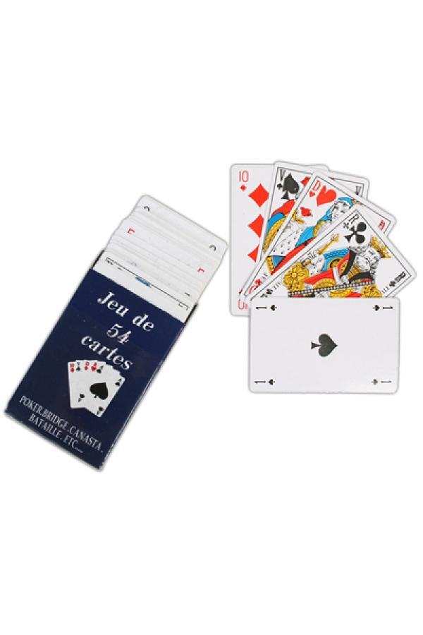 jeu de 54 cartes à jouer (E5-14)