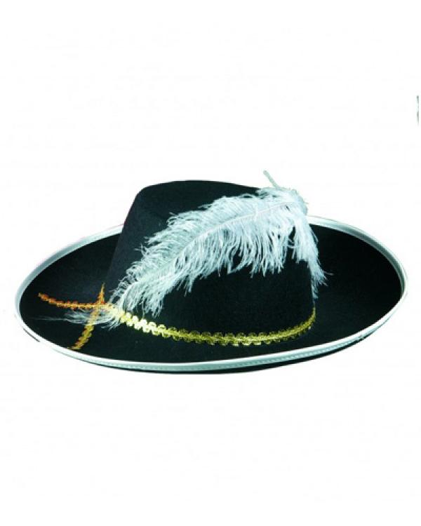 Chapeau de mousquetaire adulte