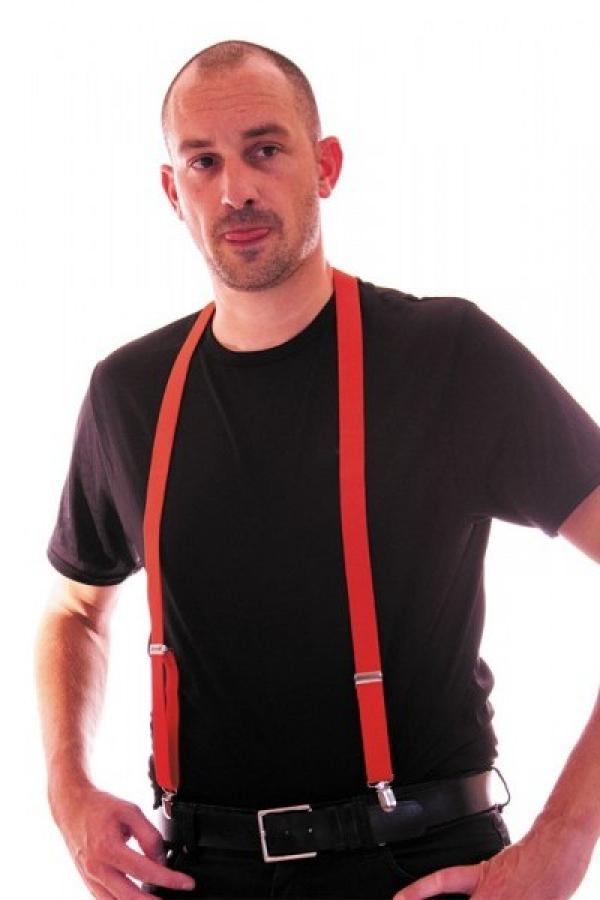 Bretelles rouges