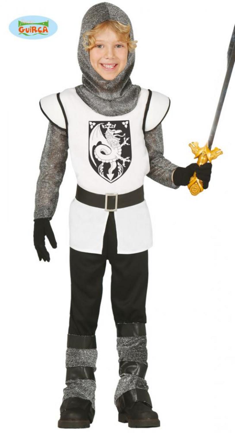 Chevalier noir et blanc 7/9 ans