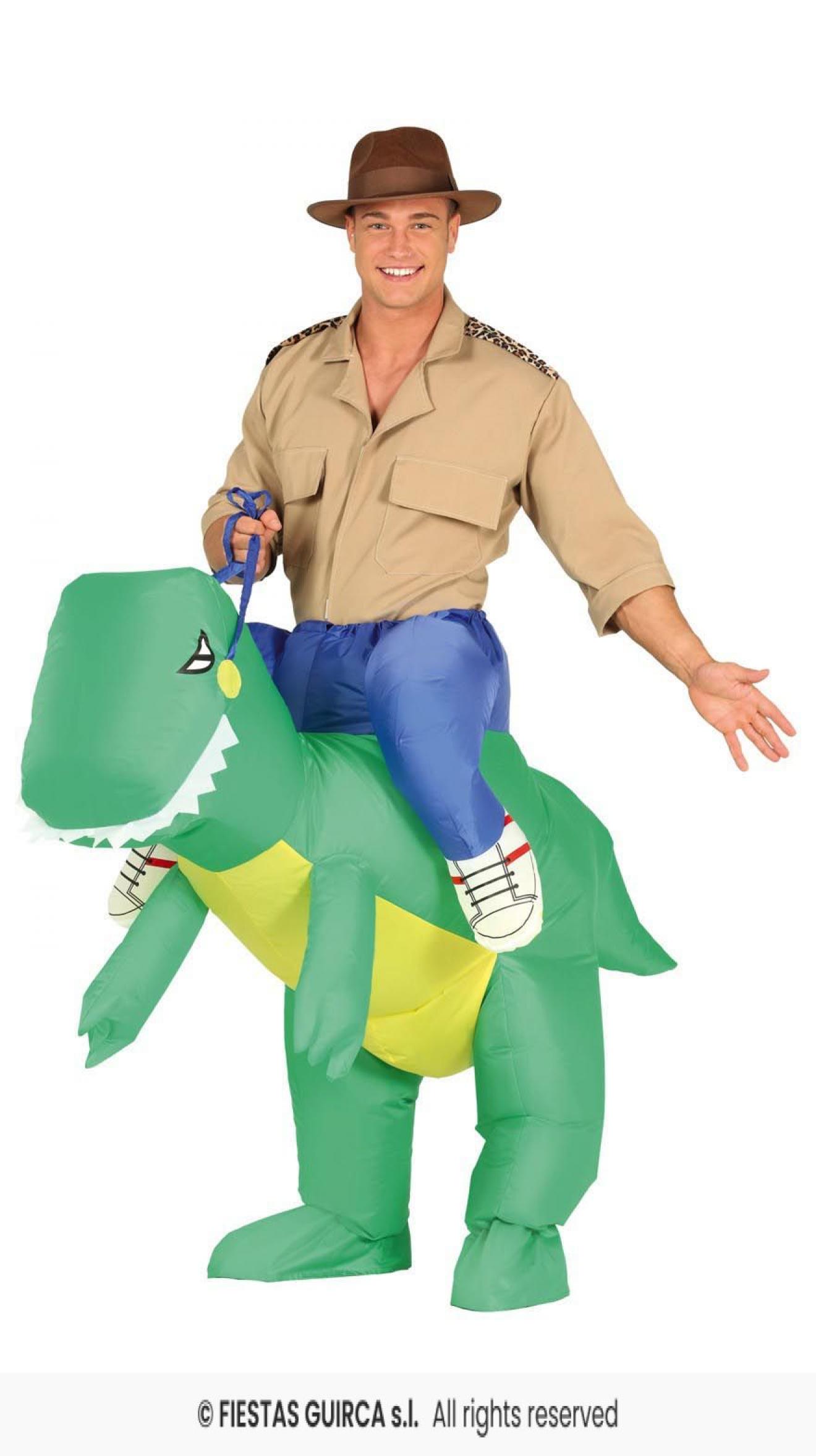 Porte-moi carry-me dinosaure gonflable