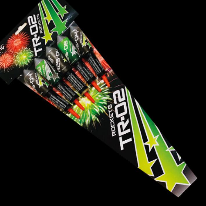 5 fusées Tropic TR-02