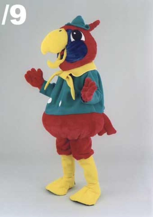 Mascottes : volatiles (24 au choix)