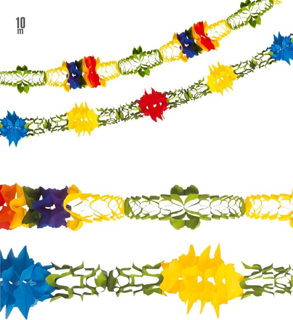 Guirlande 10m multicolore