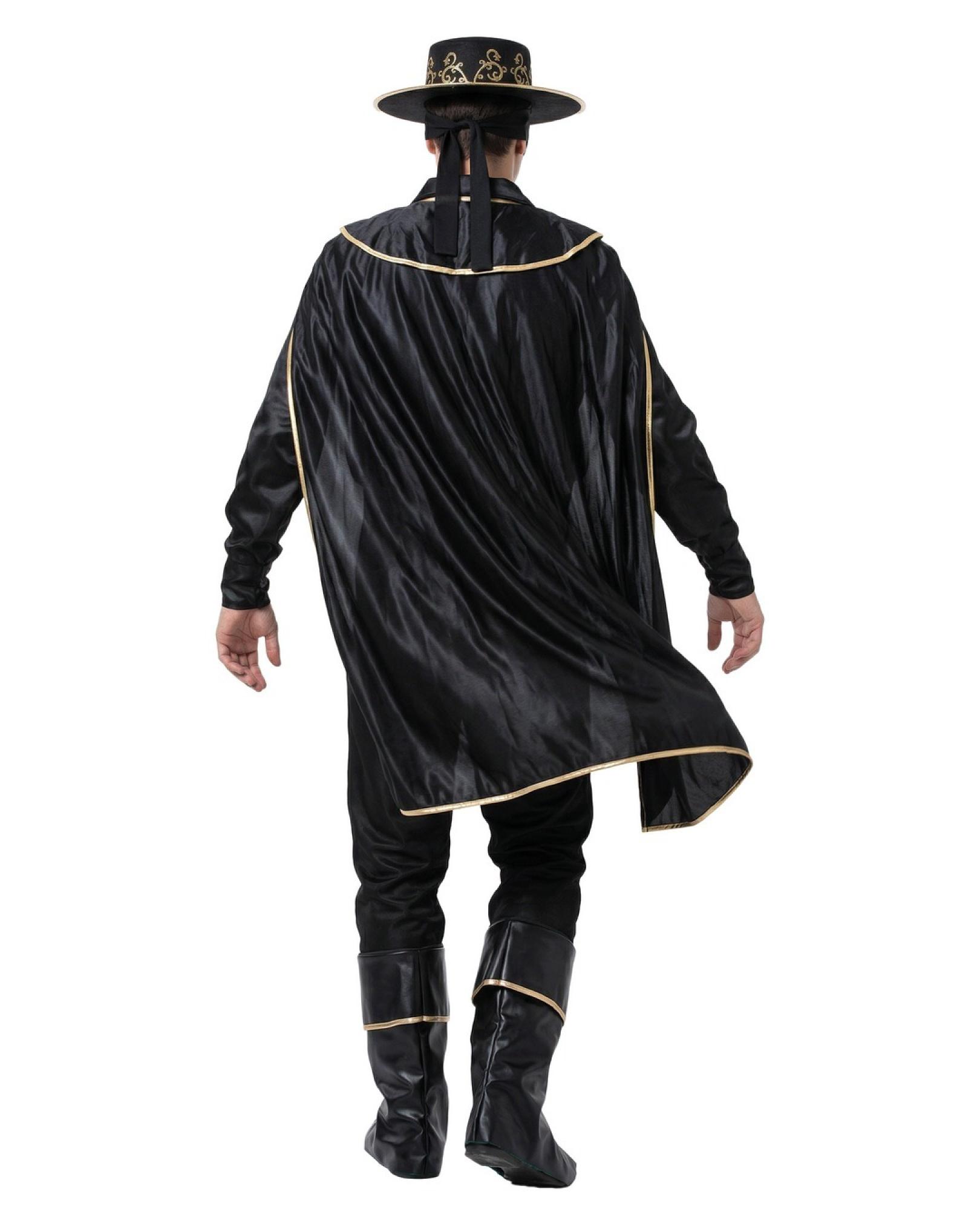 Déguisement complet de Zorro sous licence taille L/XL
